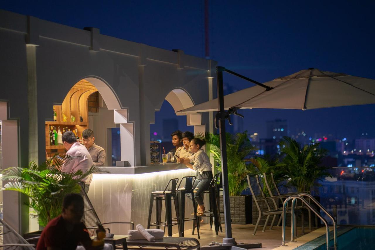 Tk View Hotel & Apartment Phnom Penh Exterior foto
