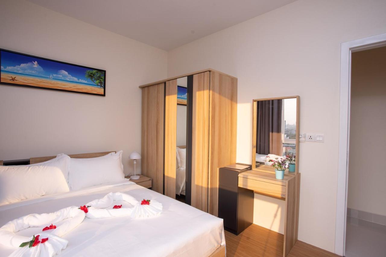 Tk View Hotel & Apartment Phnom Penh Exterior foto